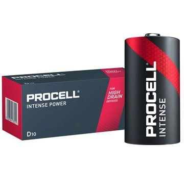 Duracell Procell INTENSE D Batterier(10 stk.) DURPRO D MN1300